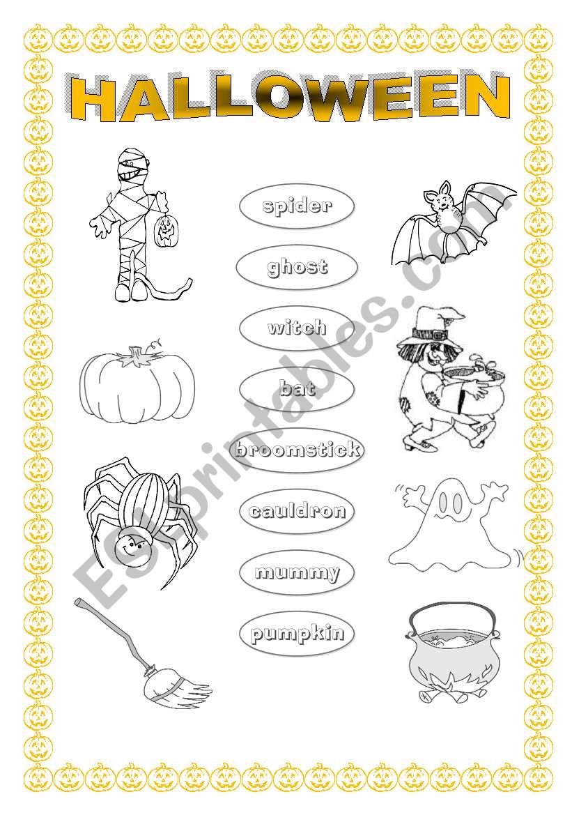 HALLOWEEN... worksheet