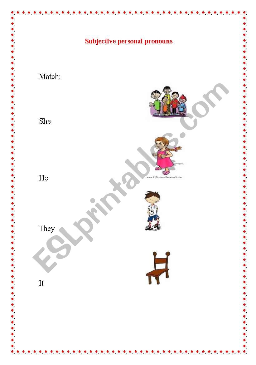 english-worksheets-subjective-personal-pronouns