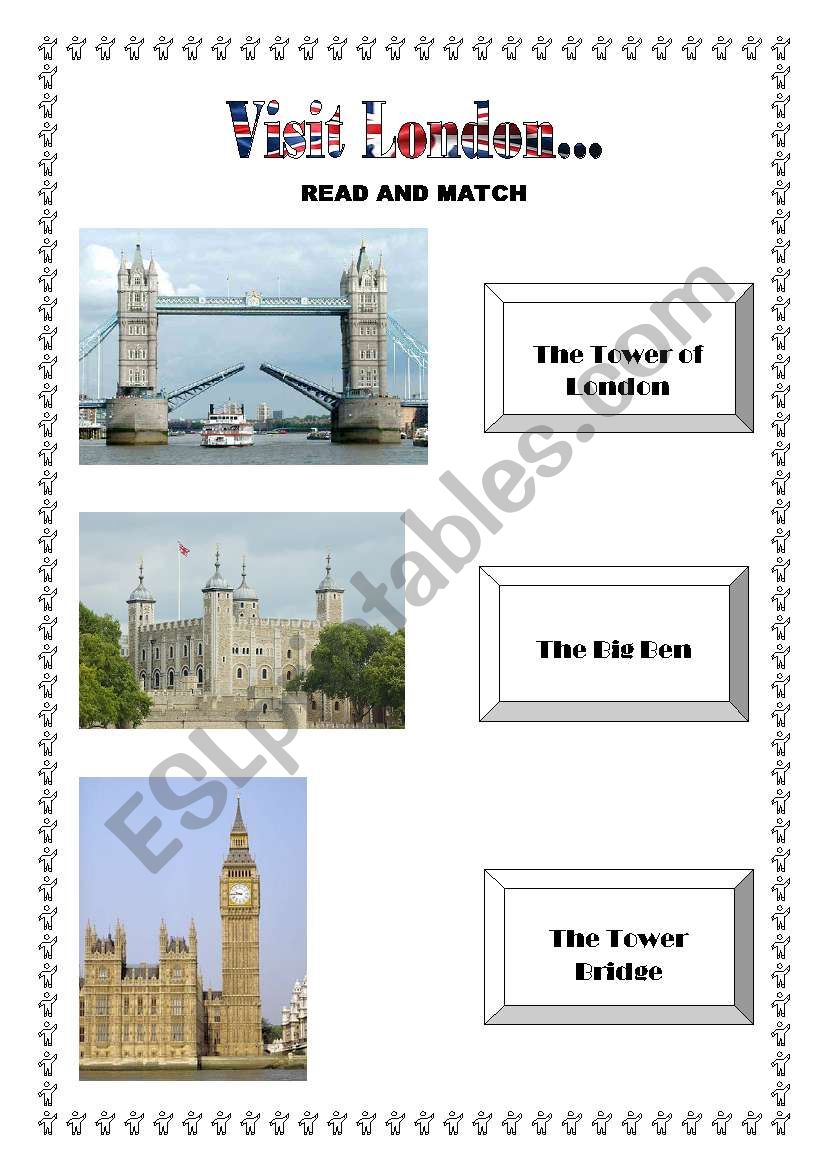 Visit London... worksheet