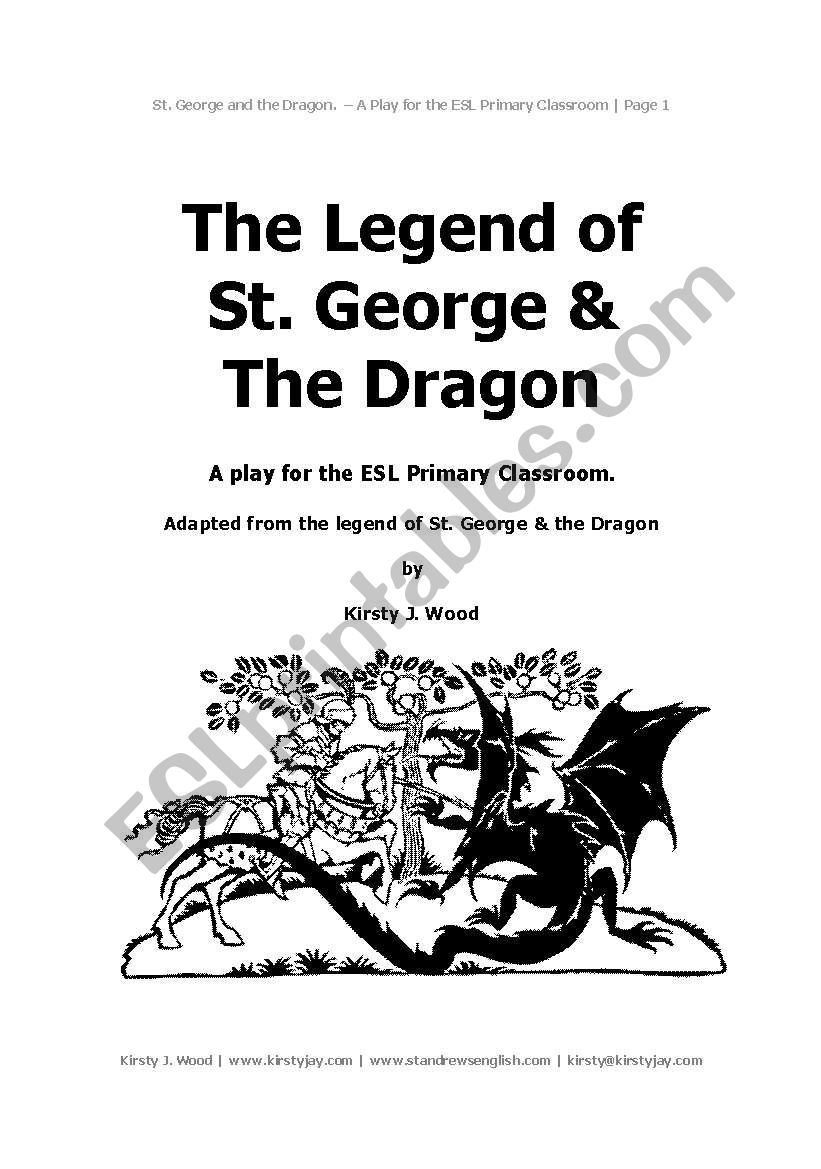 The Legend of St George and the Dragon - A Play