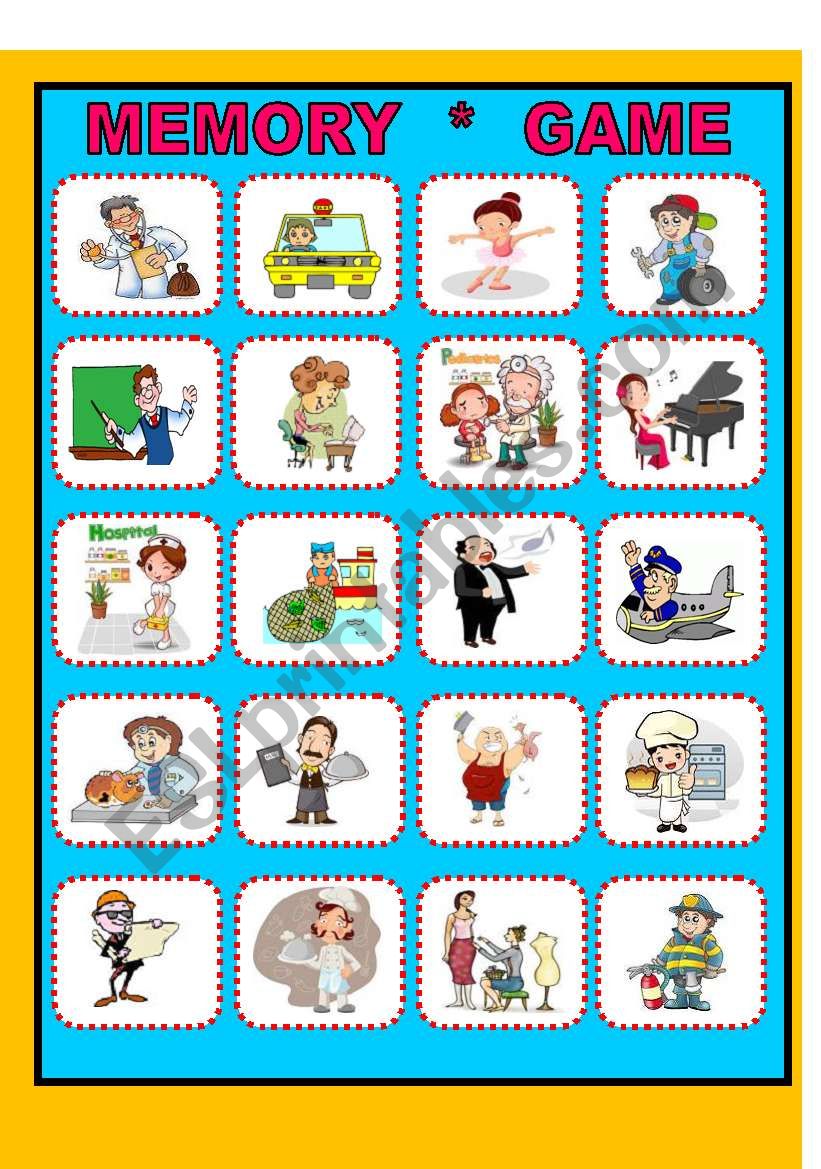 Jobs and peopleÂ´s abilities! worksheet