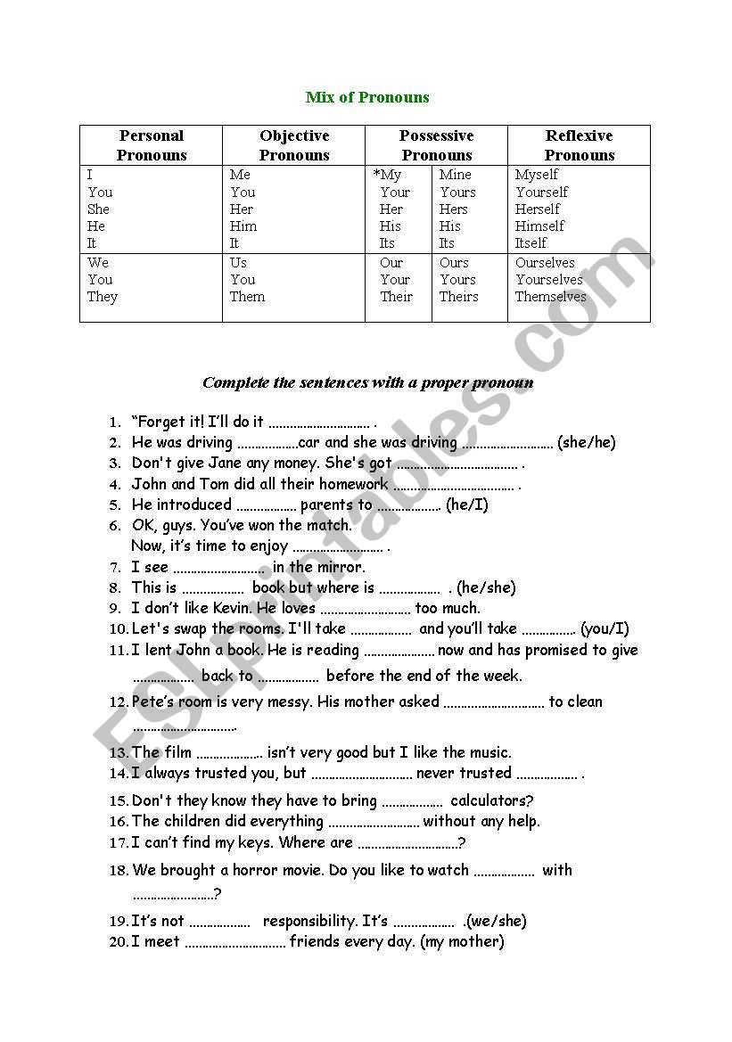 mix-of-pronouns-esl-worksheet-by-monialigu