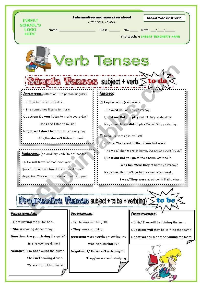 verb-tenses-guide-exercises-esl-worksheet-by-orihime