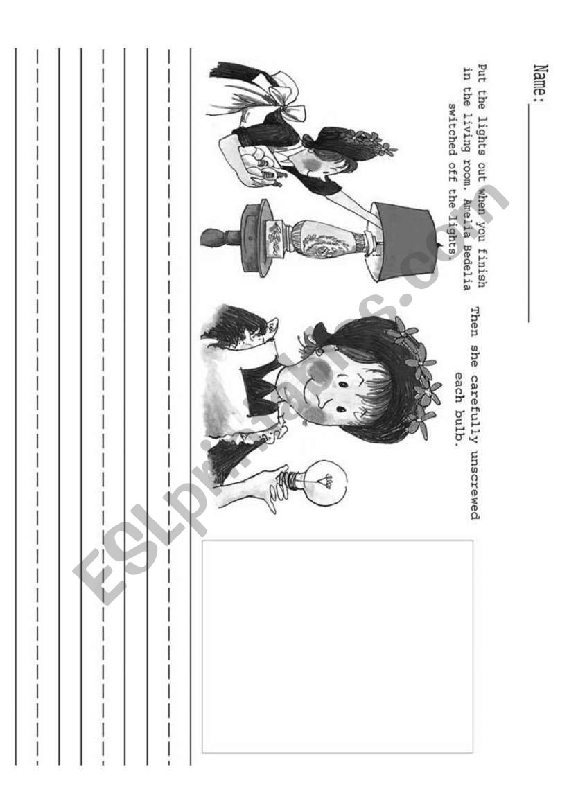 making-predictions-with-amelia-bedelia-esl-worksheet-by-handfulofgerms