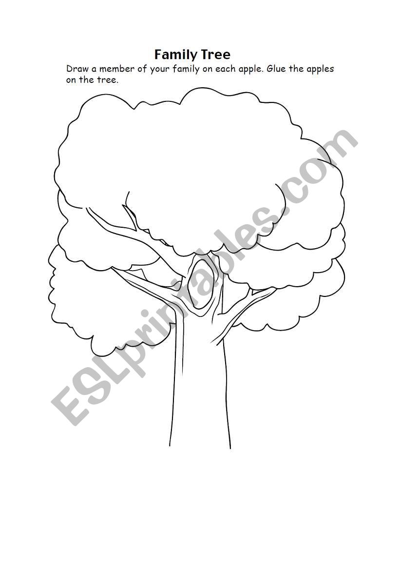 family tree worksheet