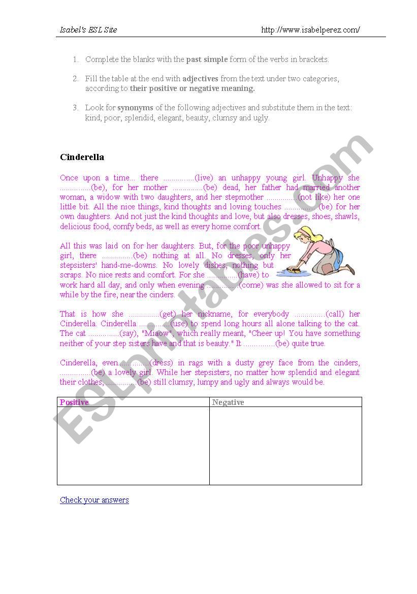 Simple Past Tense worksheet