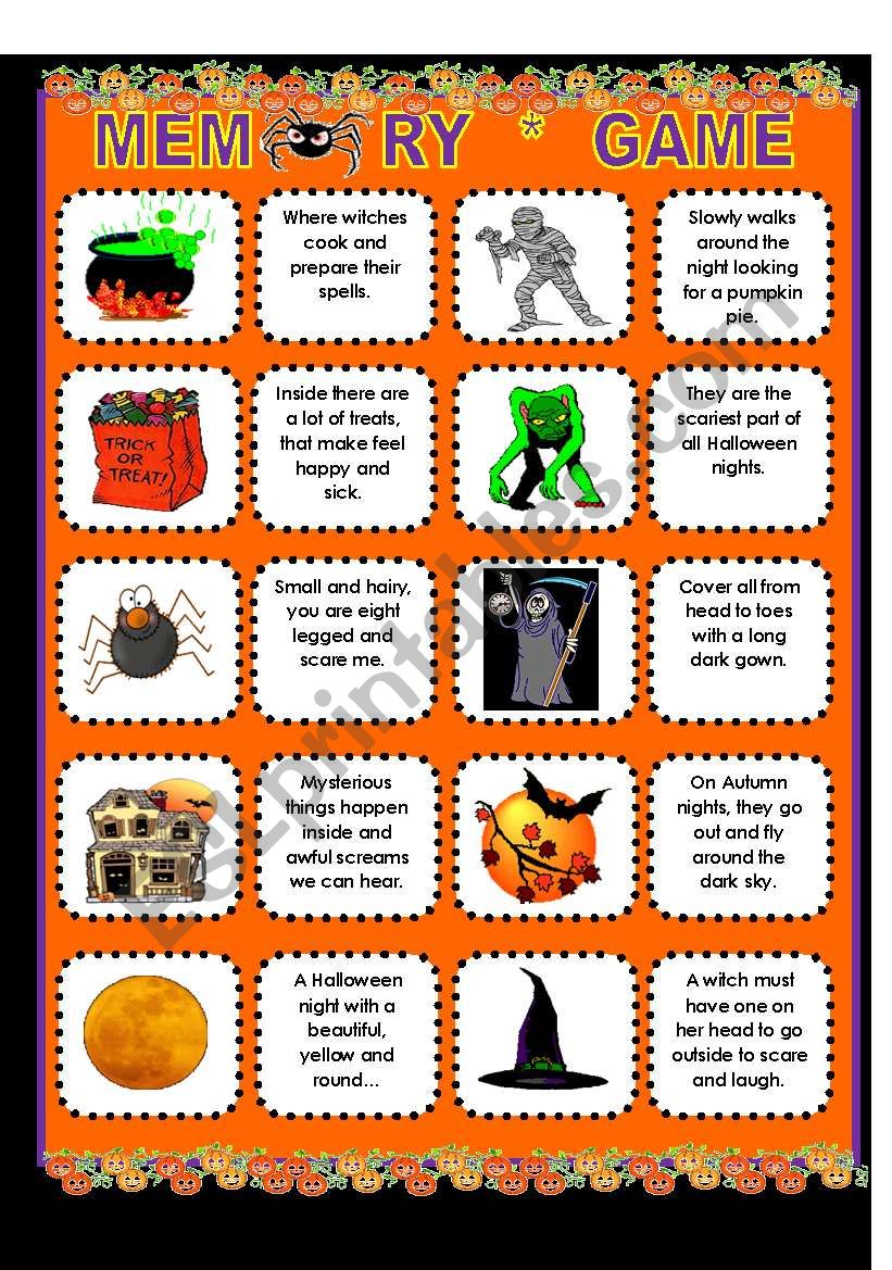 Halloween riddles! worksheet