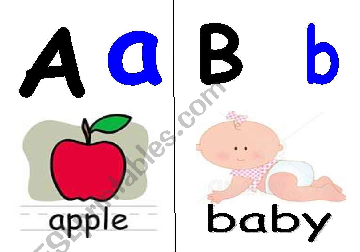 teaching  alphabet worksheet