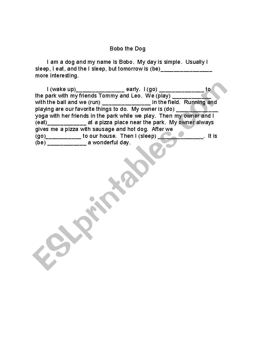 future worksheet