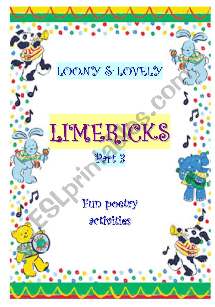 LIMERICKS, part 3 - funny limerick story with 2nd conditional