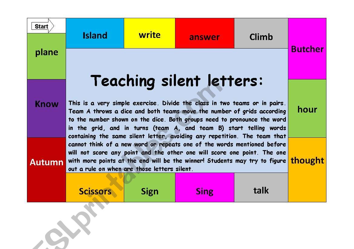 Teaching English Pronunciation: Silent Letters