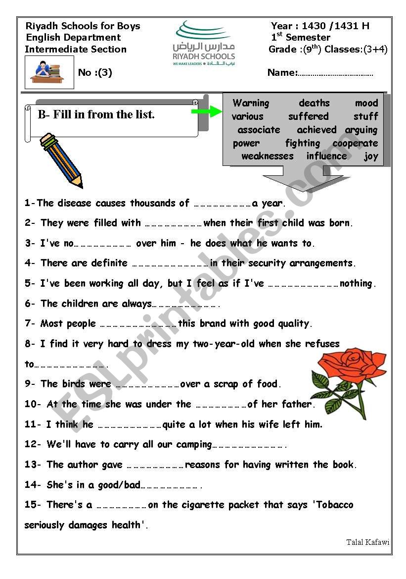 homework3 worksheet