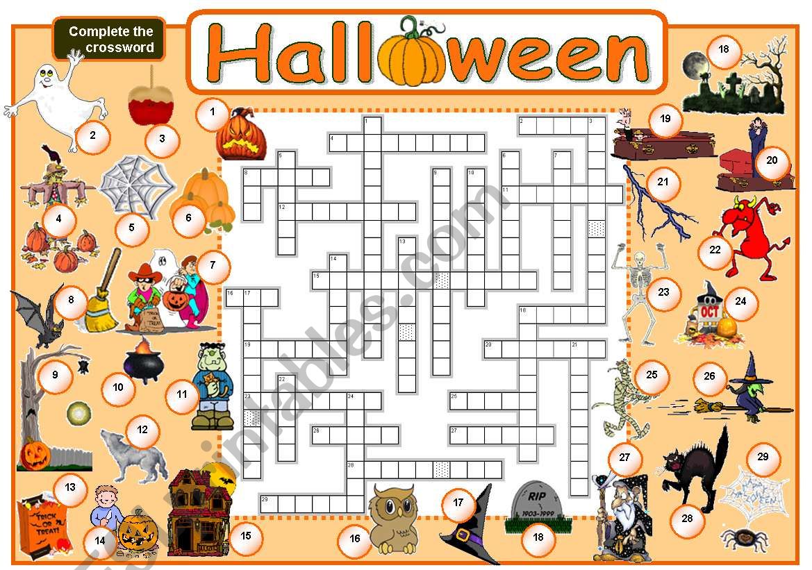 Halloween - Part 2 worksheet