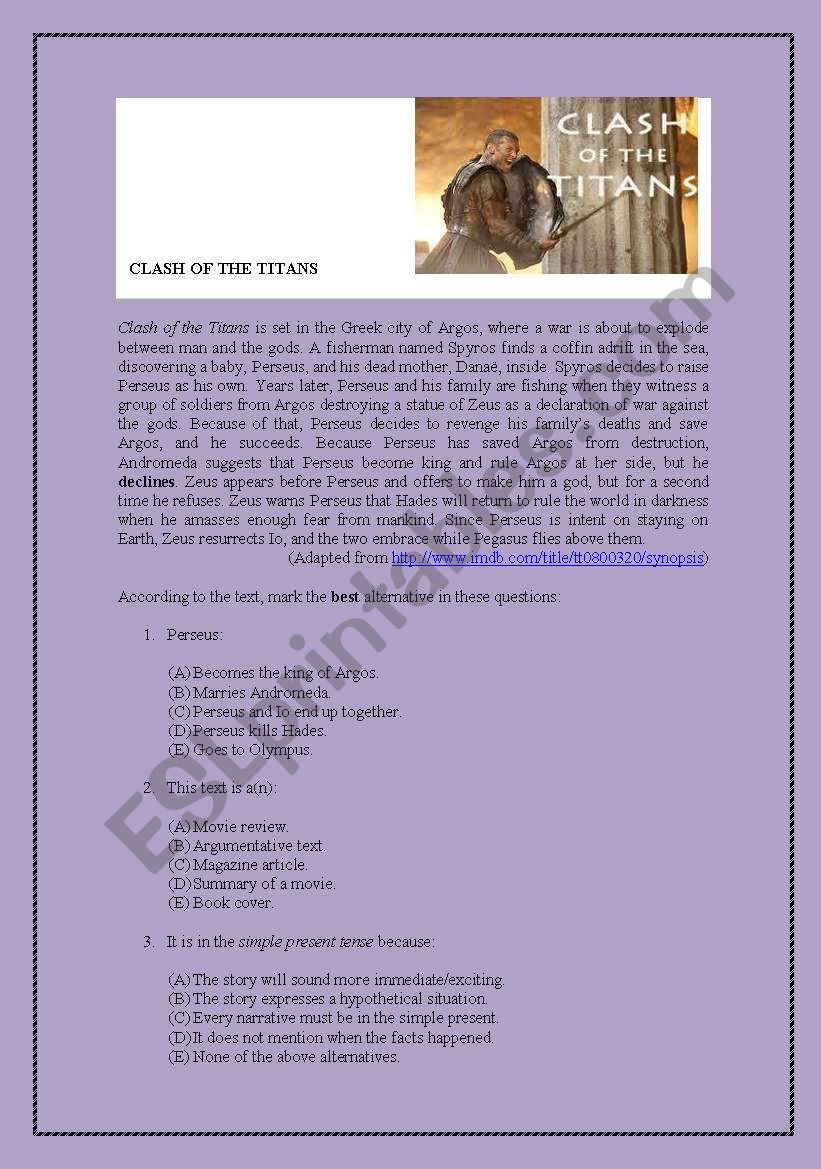 english-worksheets-clash-of-the-titans