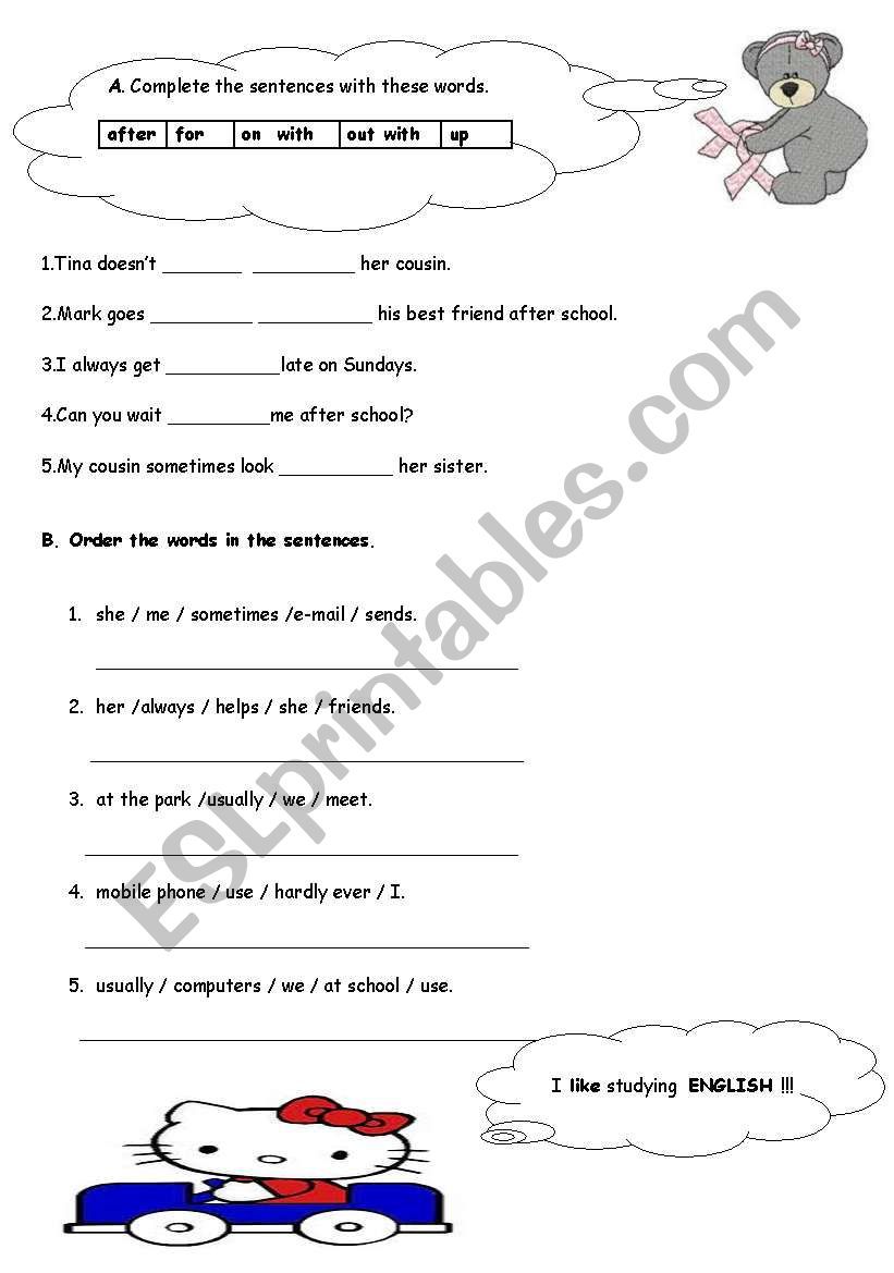 present simple worksheet