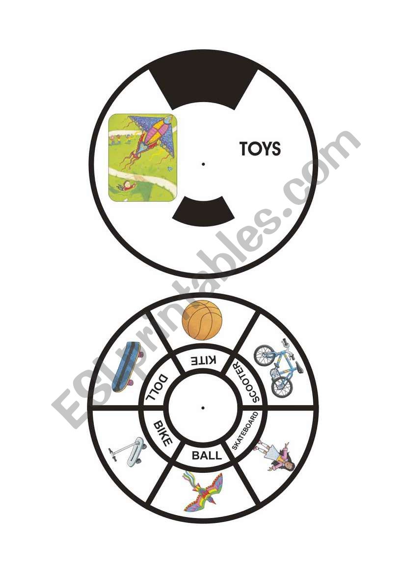 TOYS WHEEL worksheet