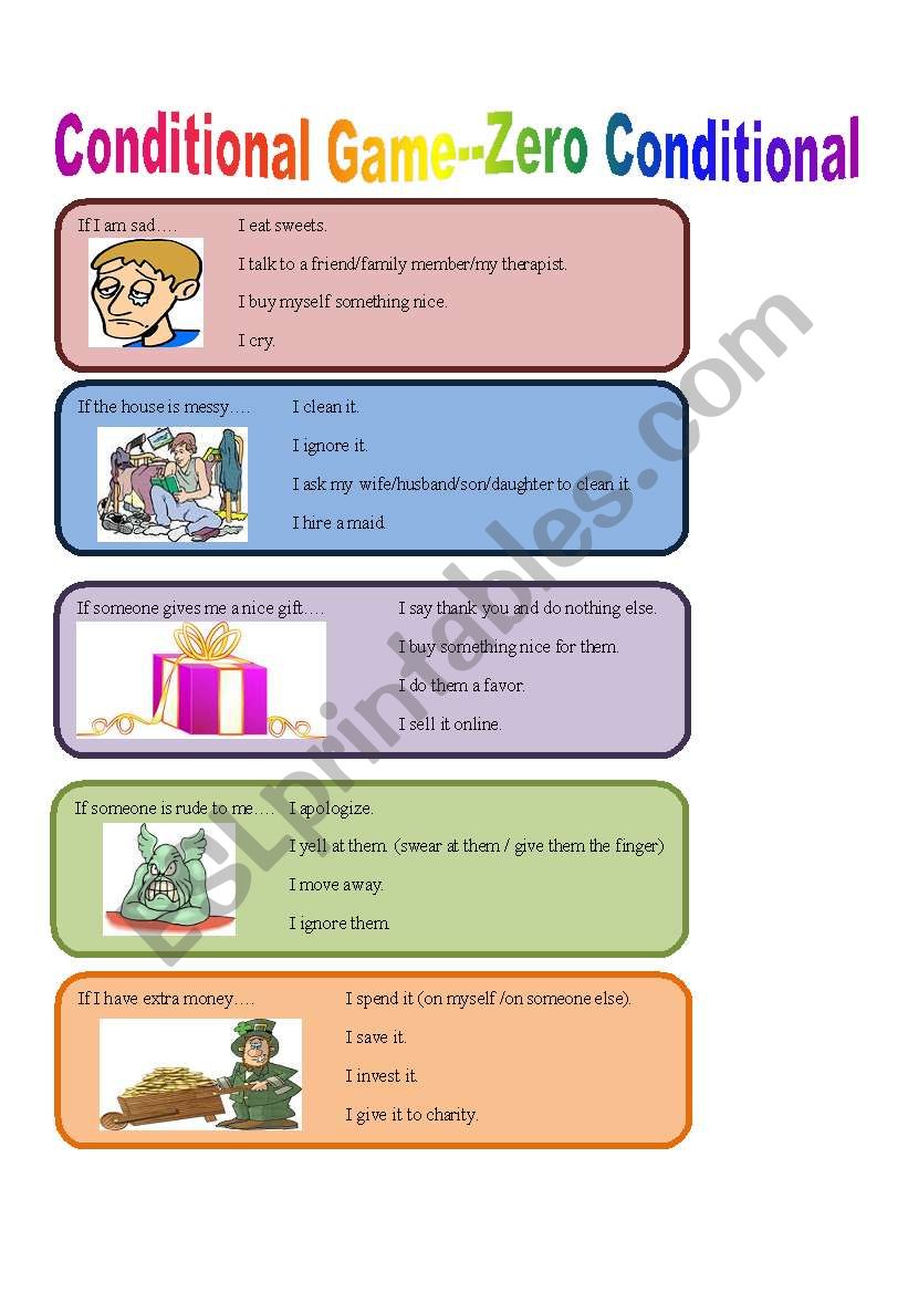 Conditionals Guessing Game--Zero Type 