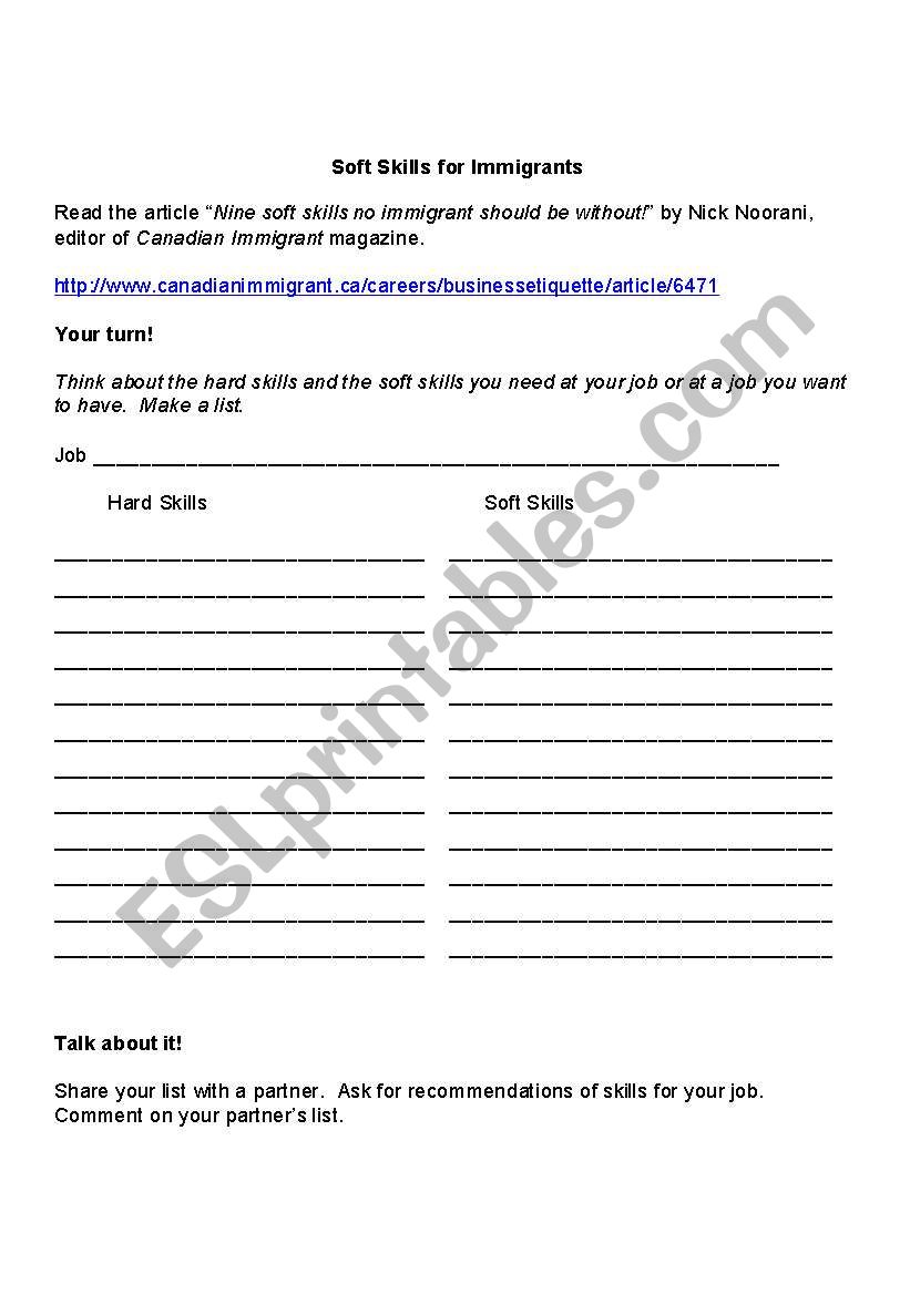 english-worksheets-soft-skills-for-immigrants