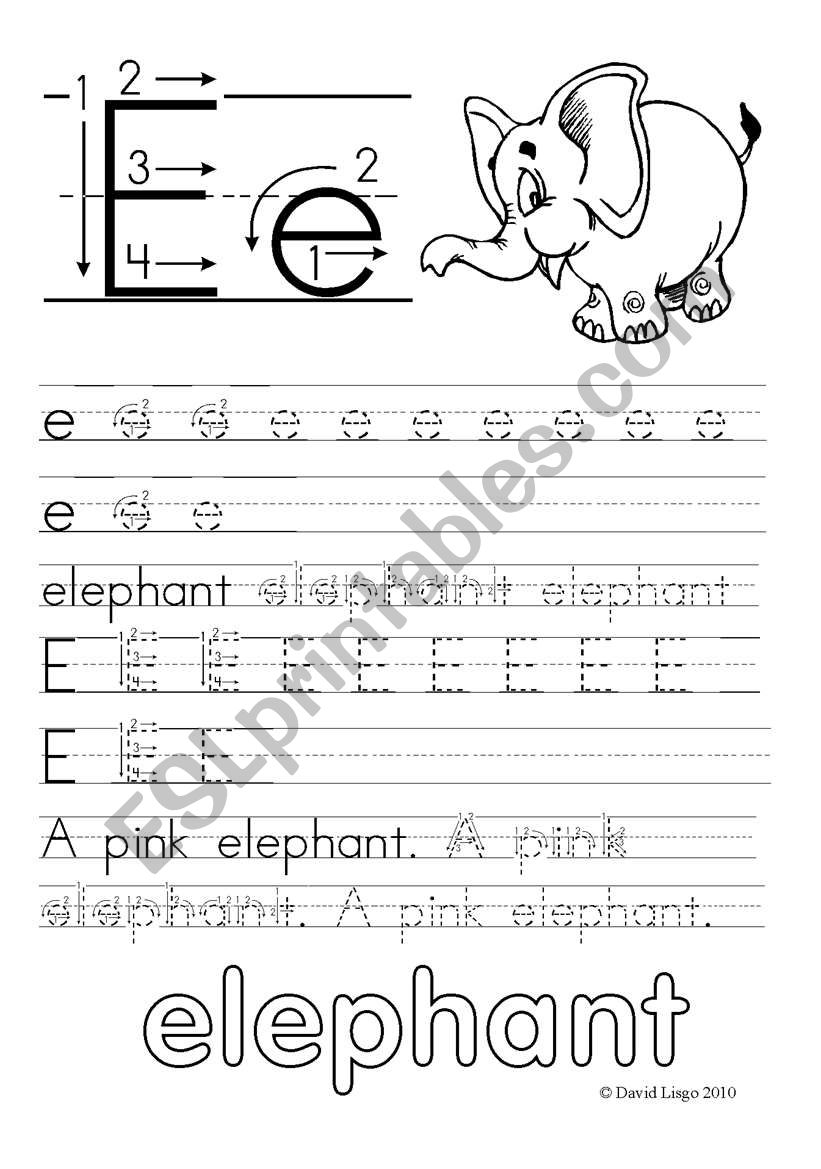 letter formation worksheets and reuploaded learning letters ee and ff 8 worksheets esl worksheet by david lisgo