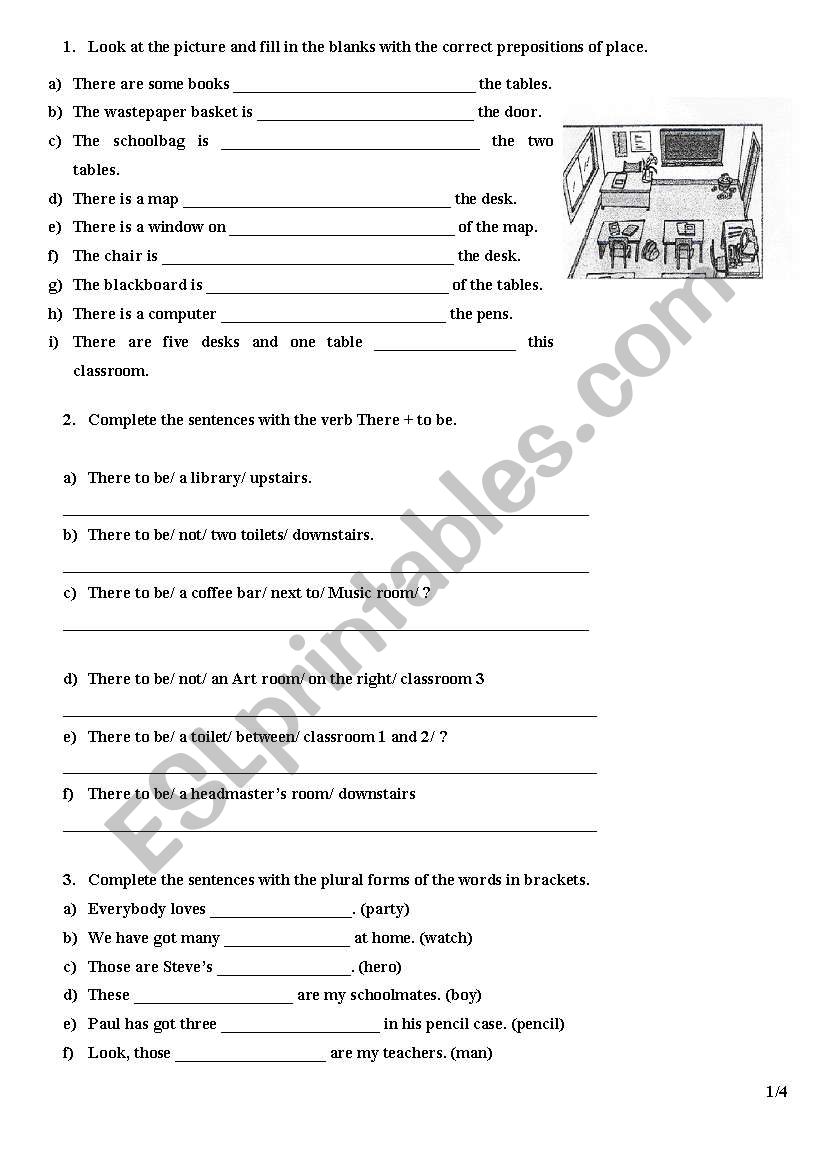 English test part 3 worksheet