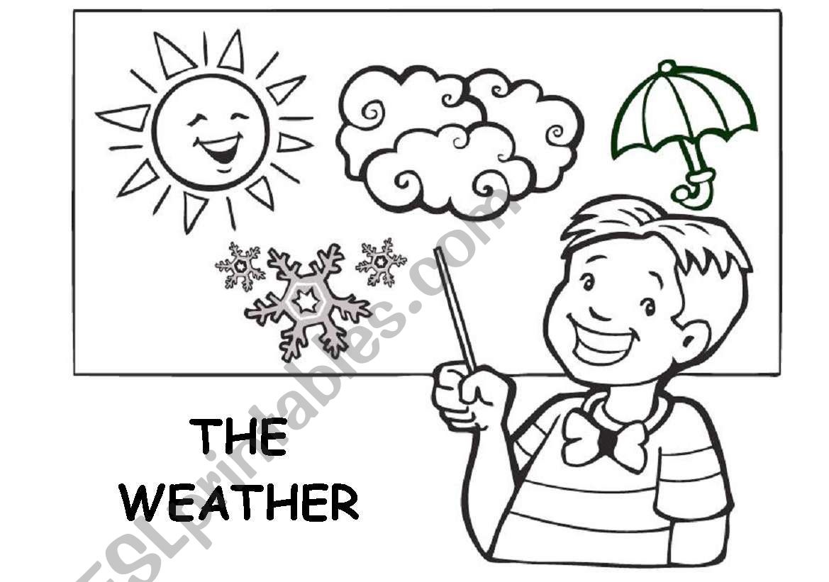 THE WEATHER worksheet