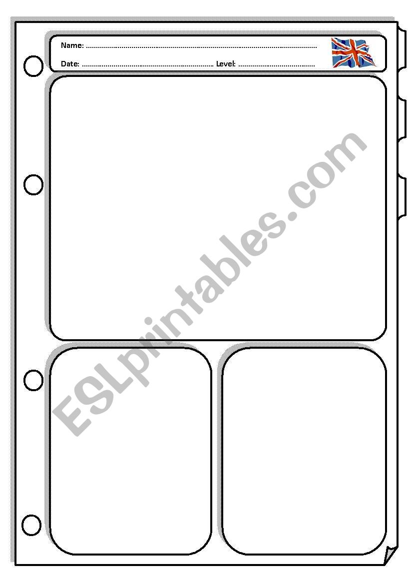 Multi-purpose sheet. worksheet