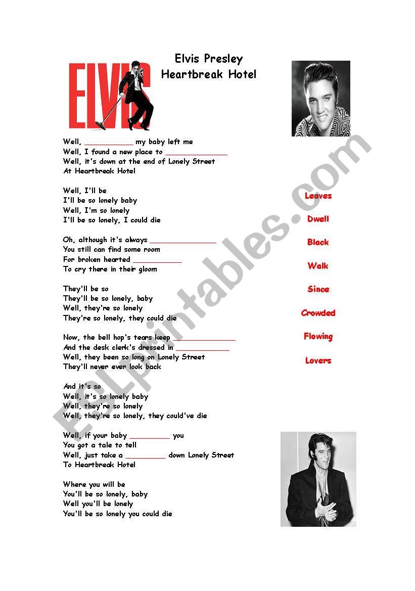 Heartbreak Hotel - Elvis Presley