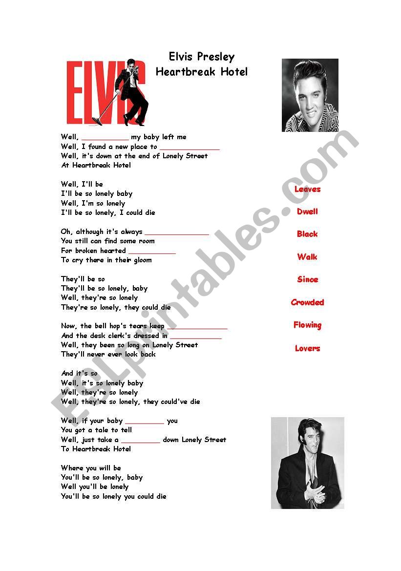 Heartbreak Hotel - Elvis Presley