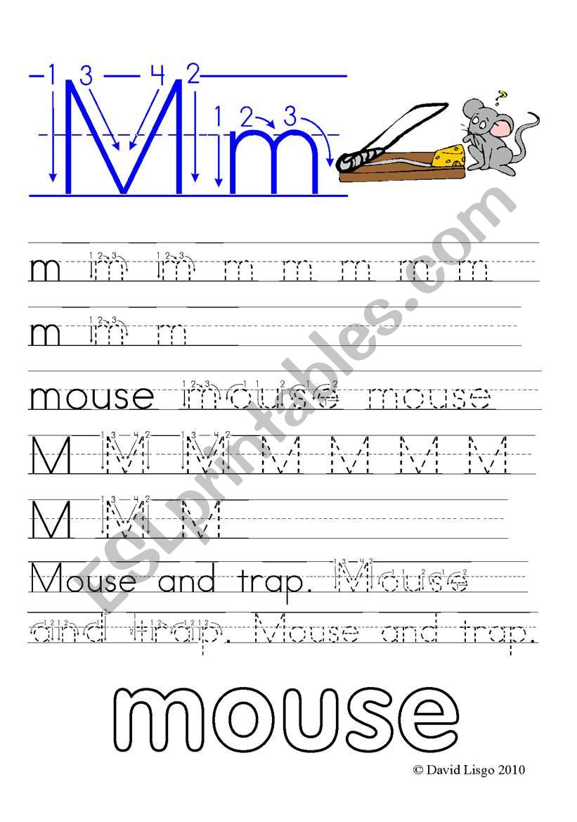 Worksheets and reuploaded Learning Letters Mm and Nn: 8 worksheets