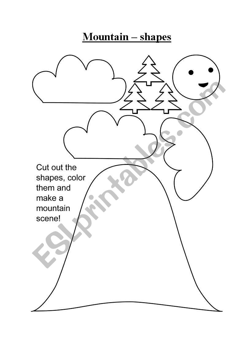 Shapes  worksheet