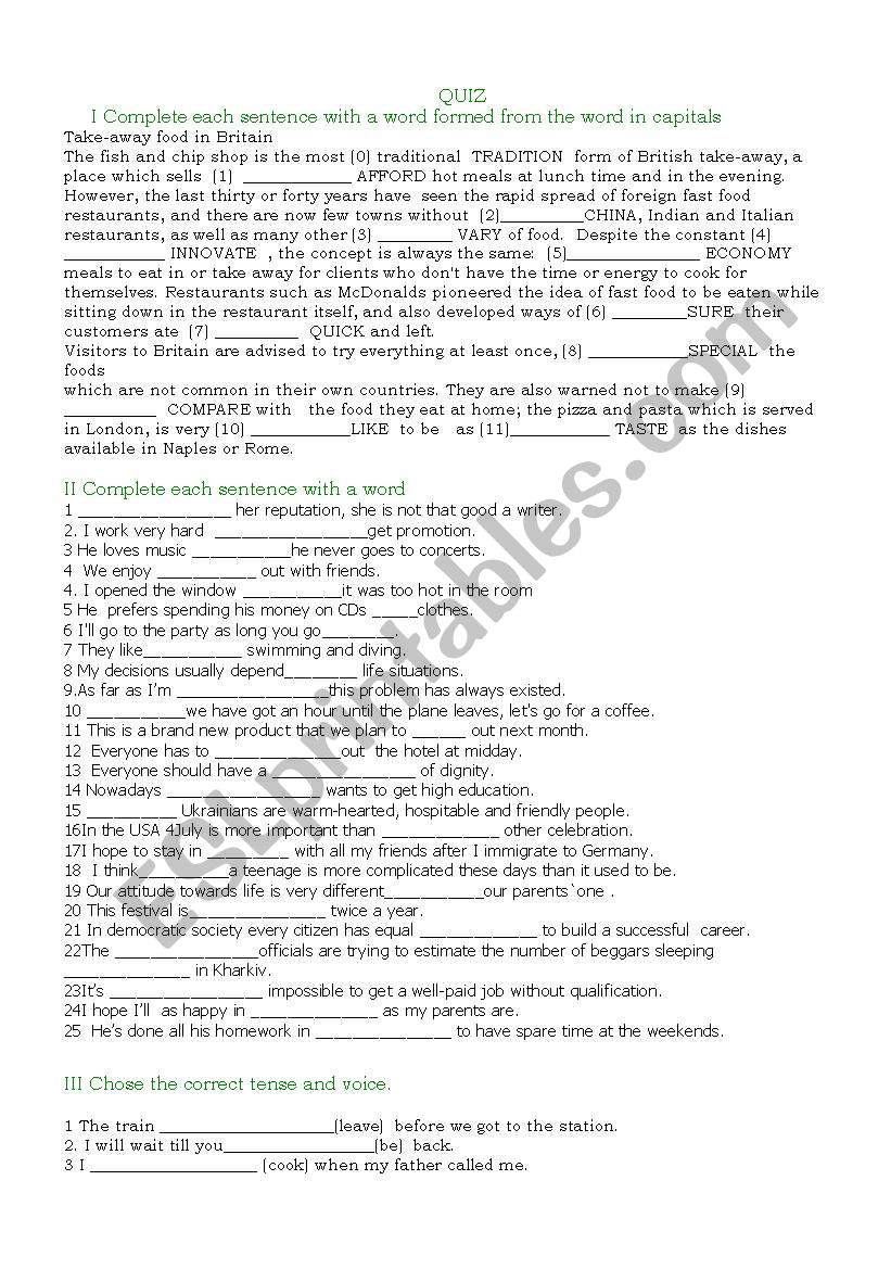 Vocabulary.correcting mistakes.tenses