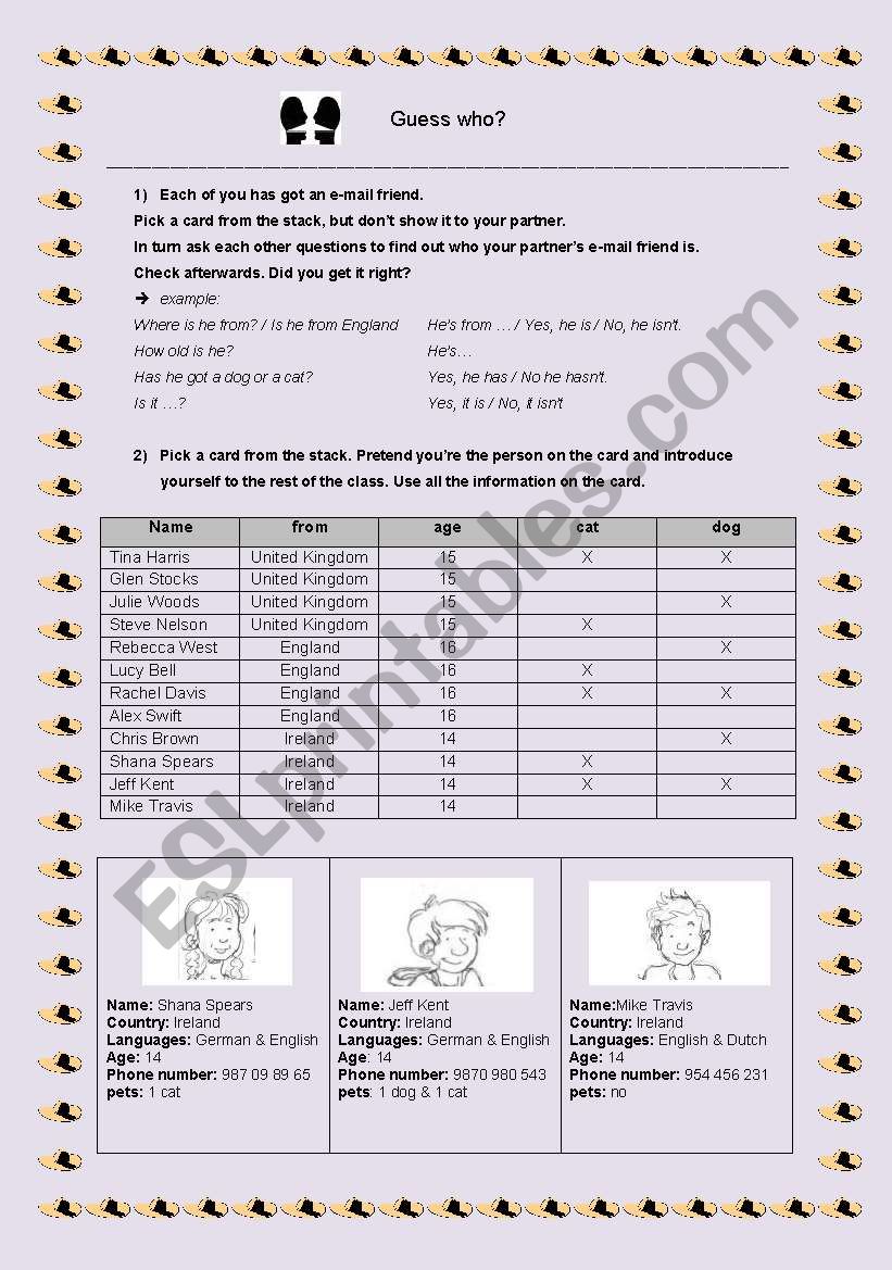 12 identity cards + 2 ways to use them