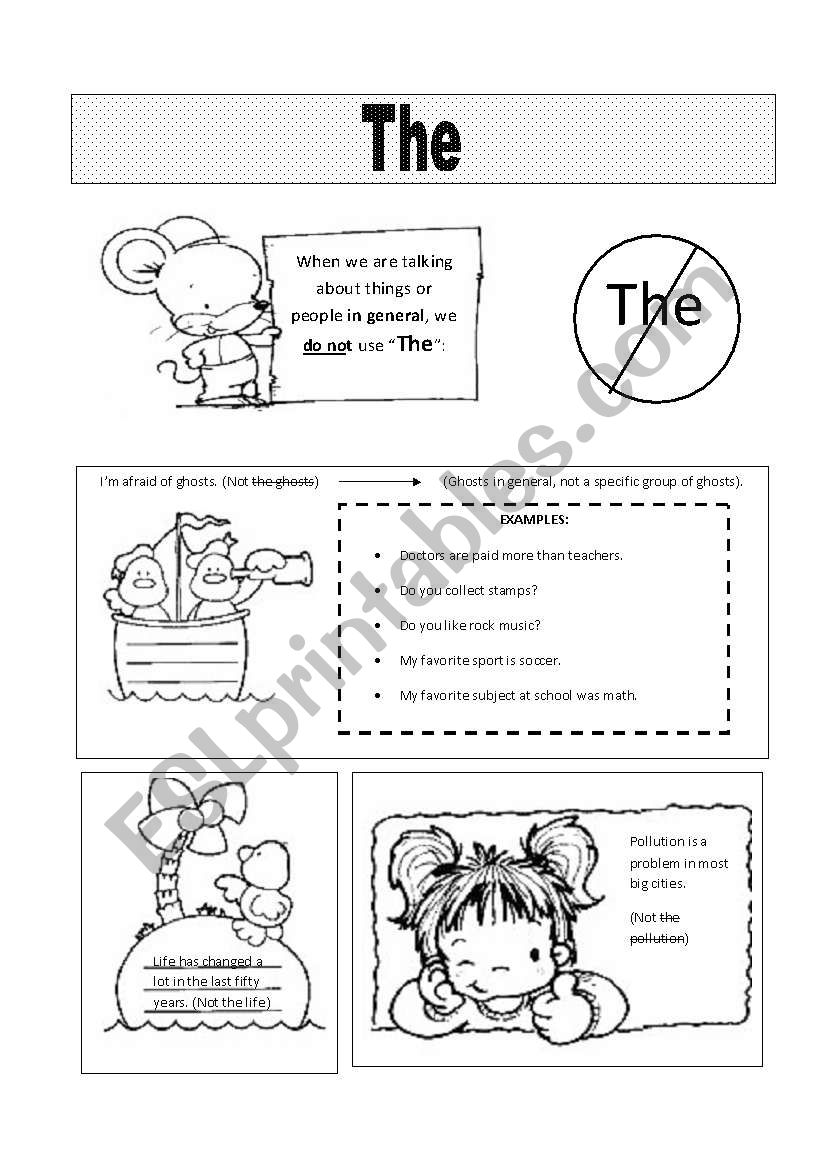 The worksheet