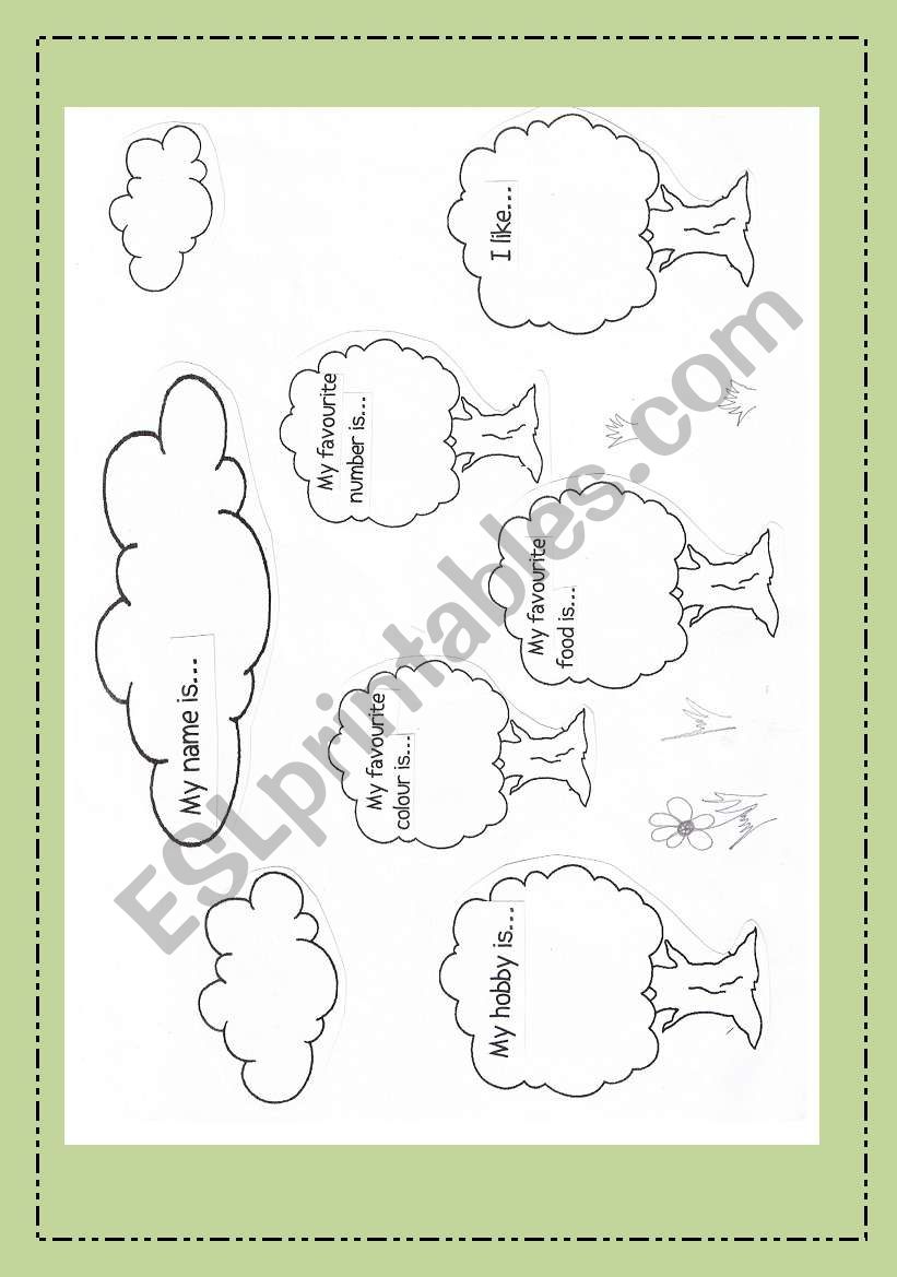 collage worksheet