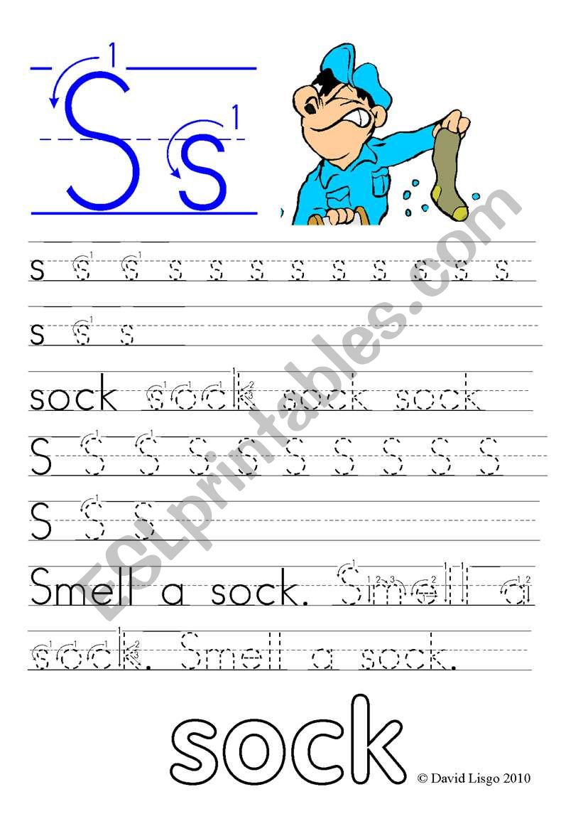 Worksheets and reuploaded Learning Letters Ss and Tt: 8 worksheets