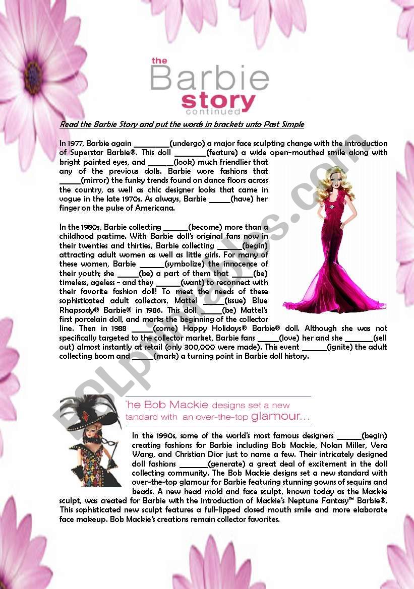 barbie stories barbie story