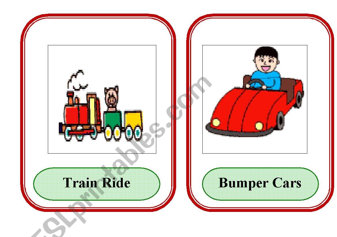 Holiday ! Rides (2of 2) worksheet