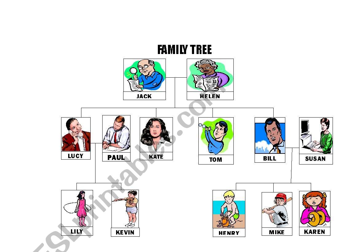 Family Tree. worksheet