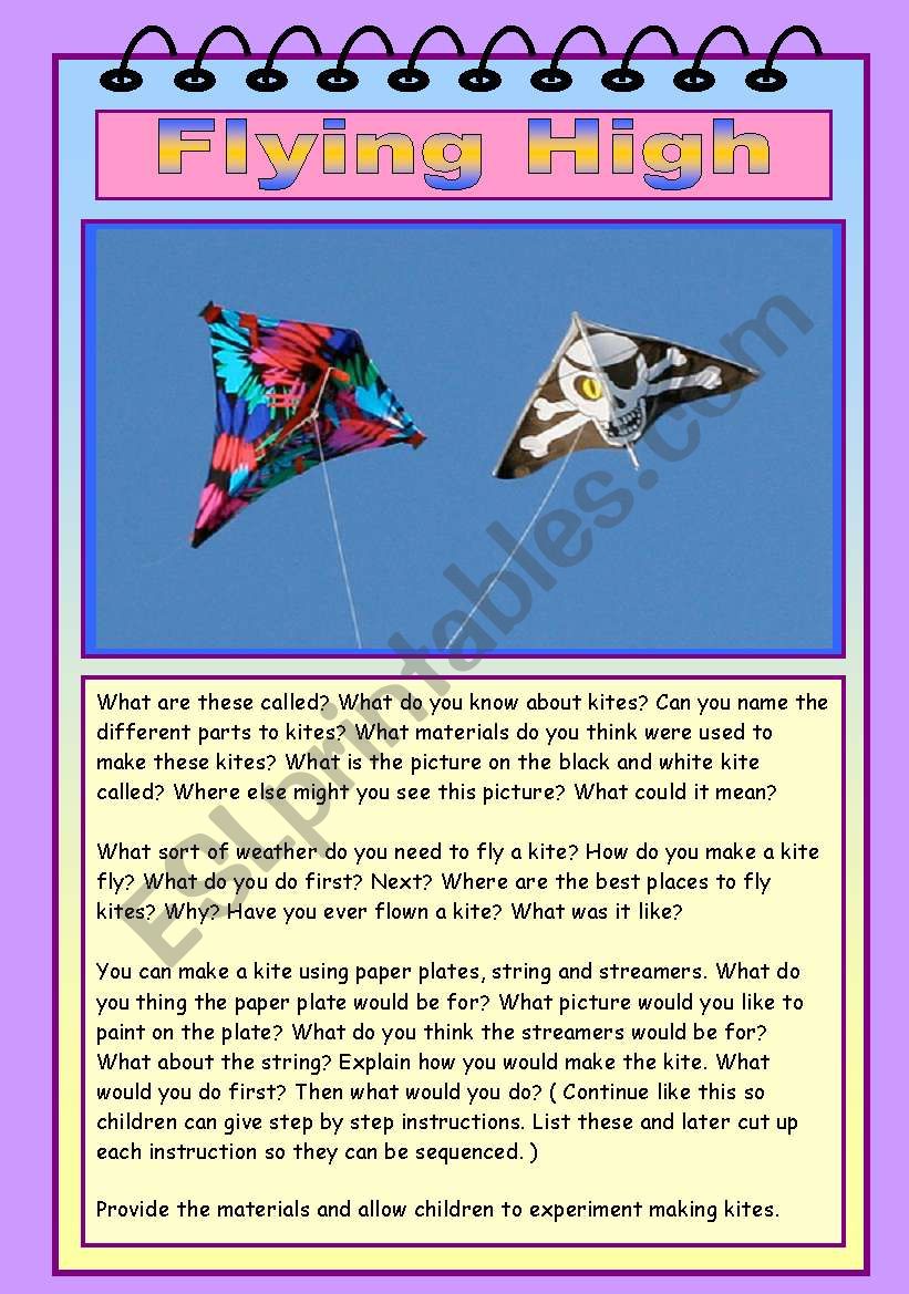 Picture Talk 29 worksheet