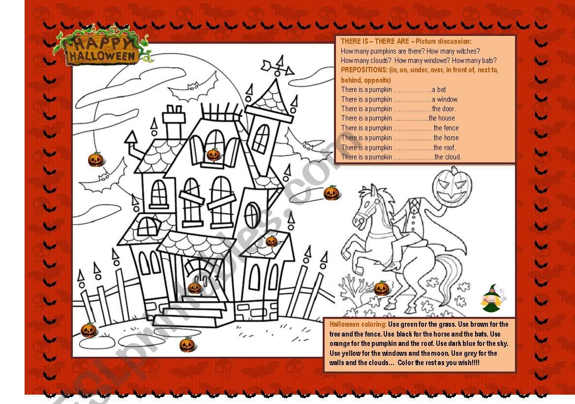 Halloween fun! worksheet