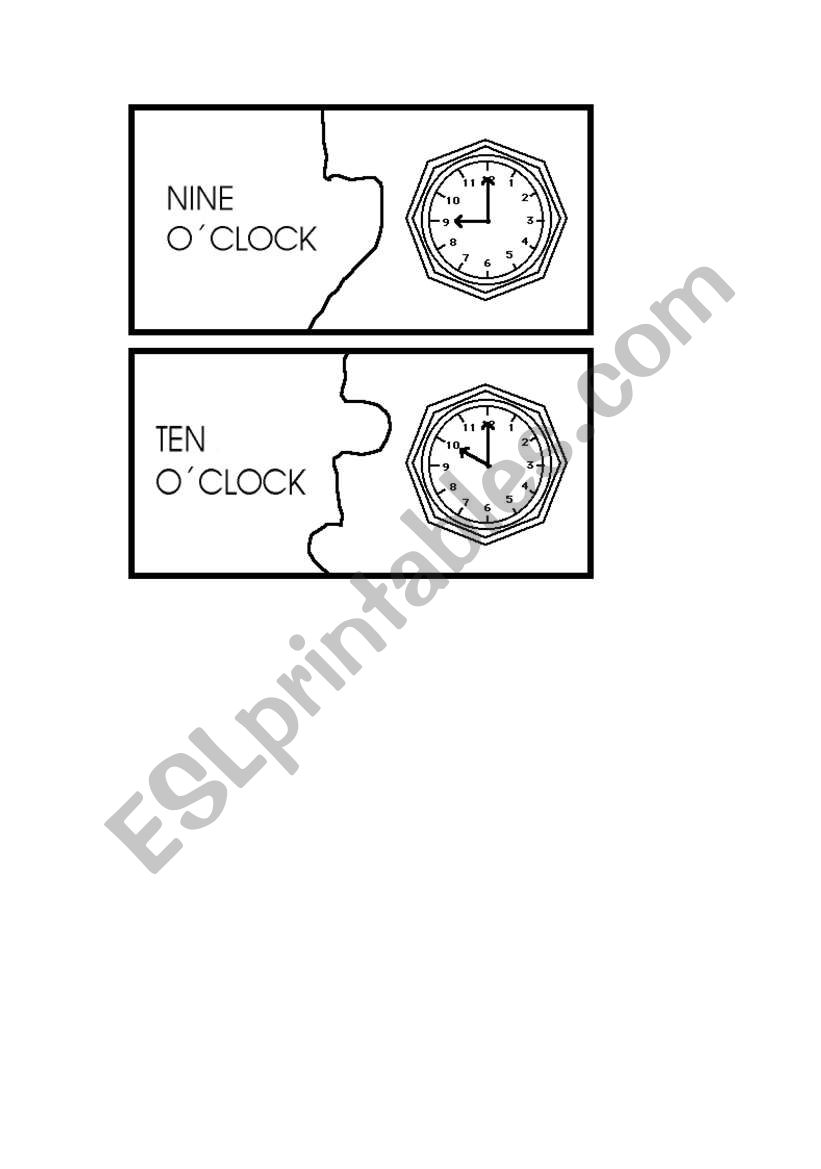 the time worksheet