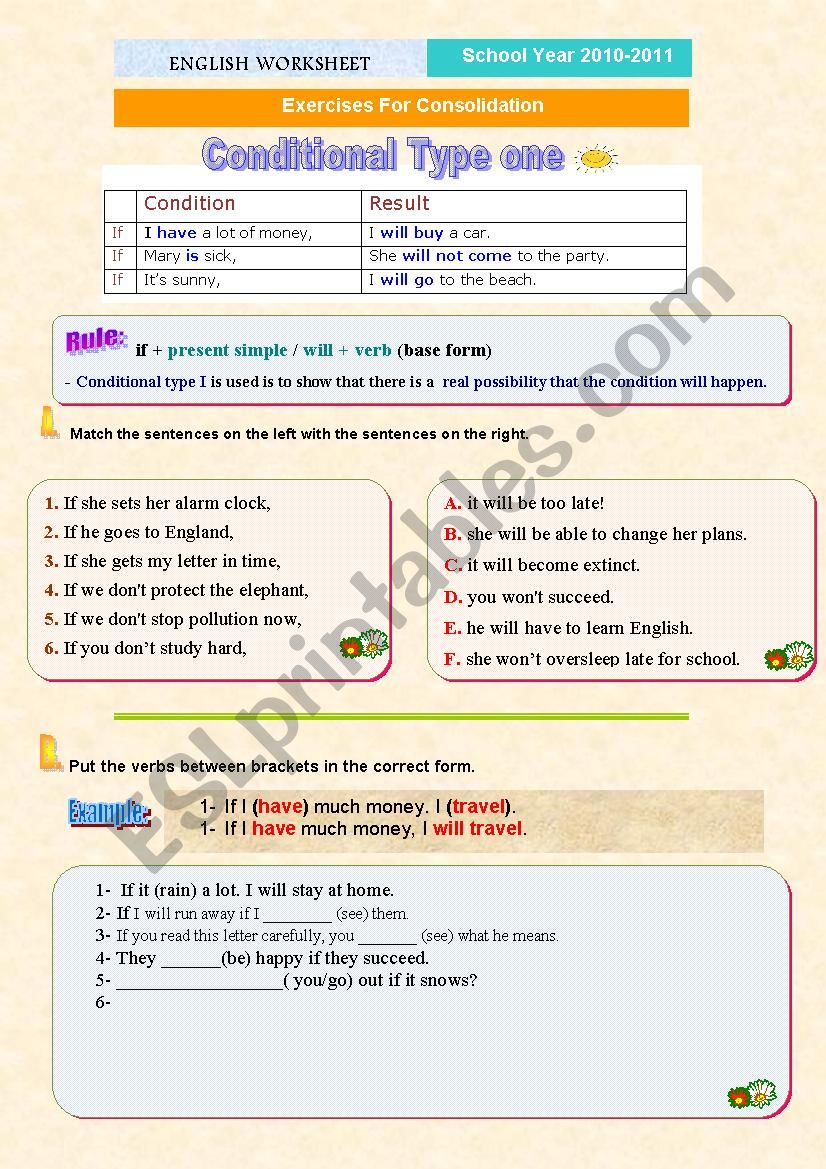 conditionaltype1 worksheet