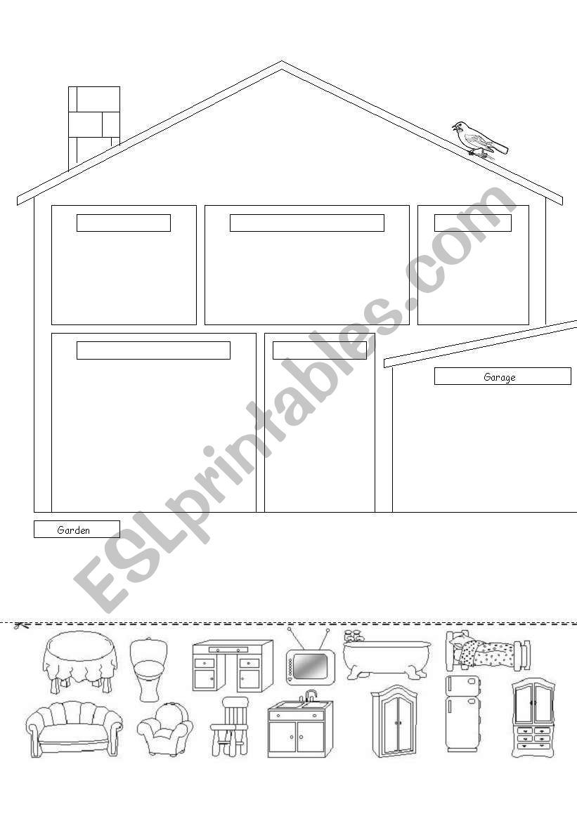 House Craft worksheet