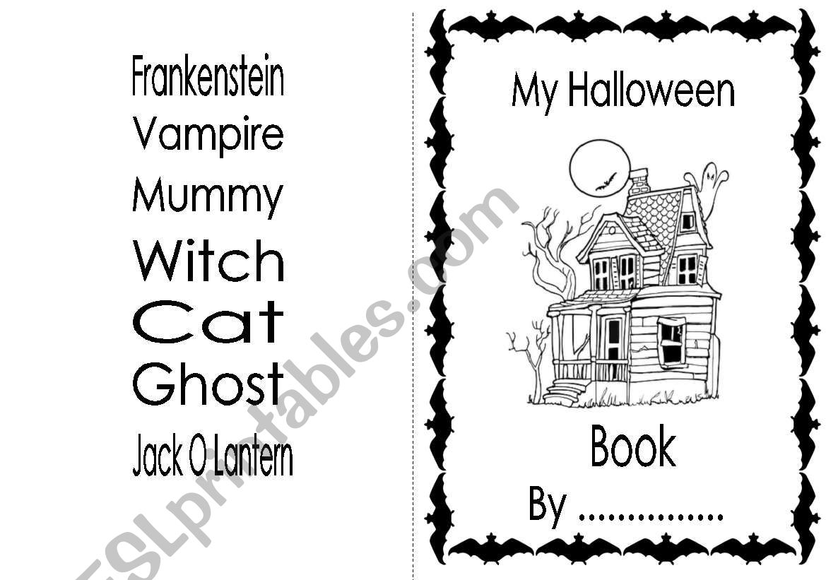 My Halloween Book (First 6 pages)