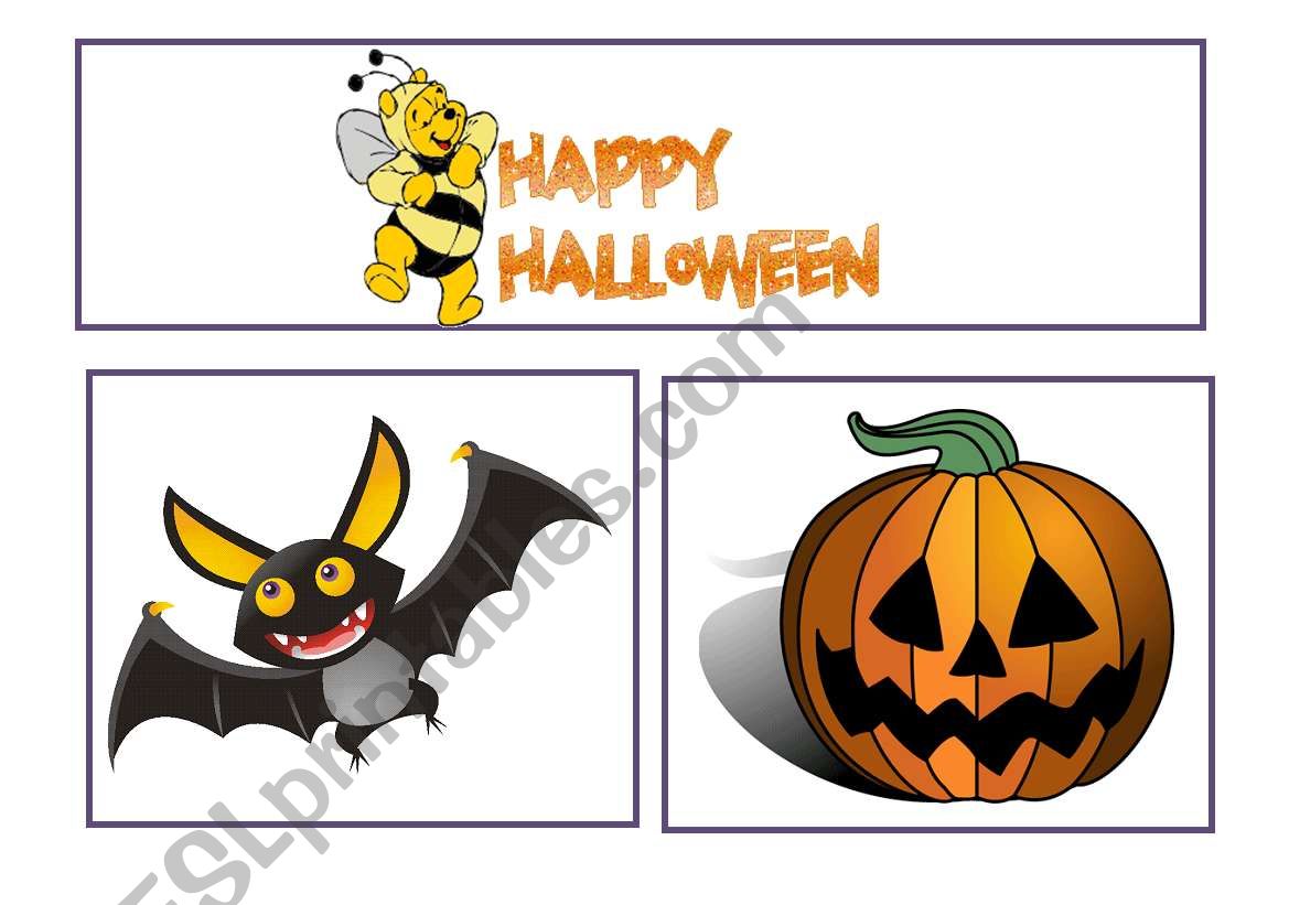 Halloween Vocabulary worksheet