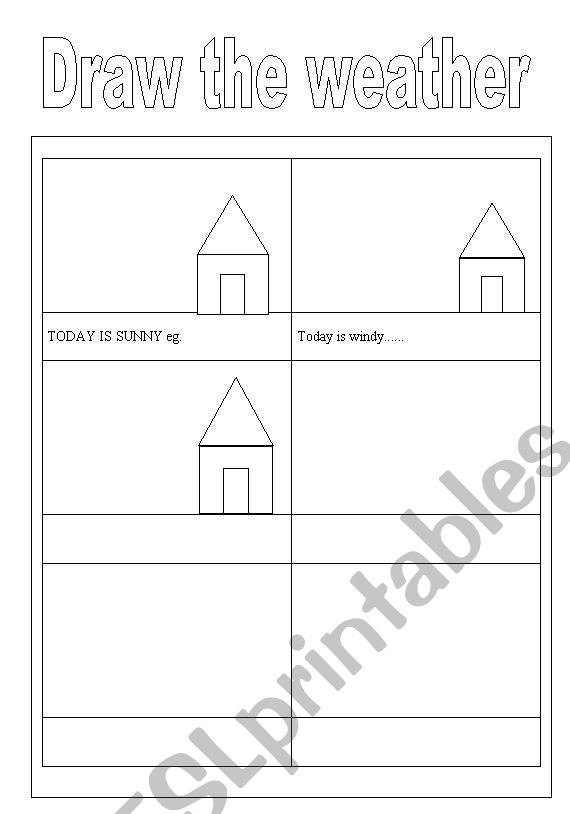 What´s the weather like? worksheet