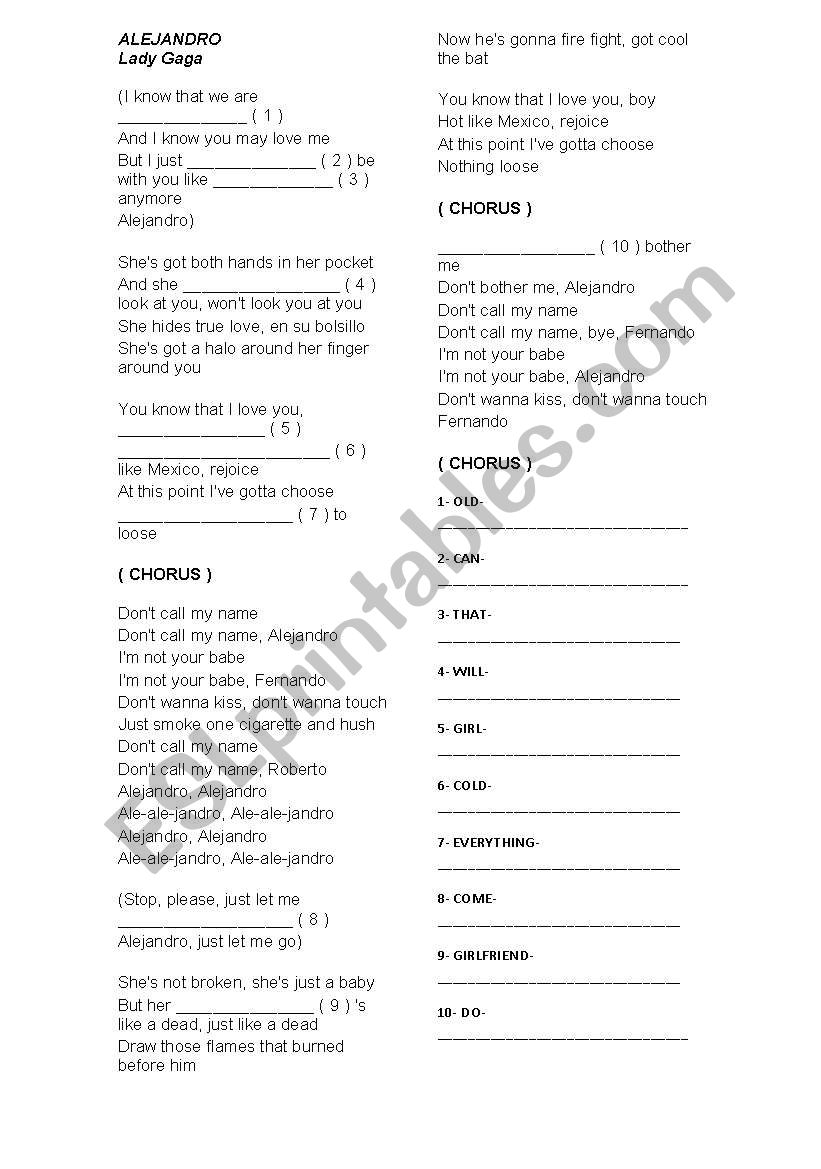 Alejandro worksheet