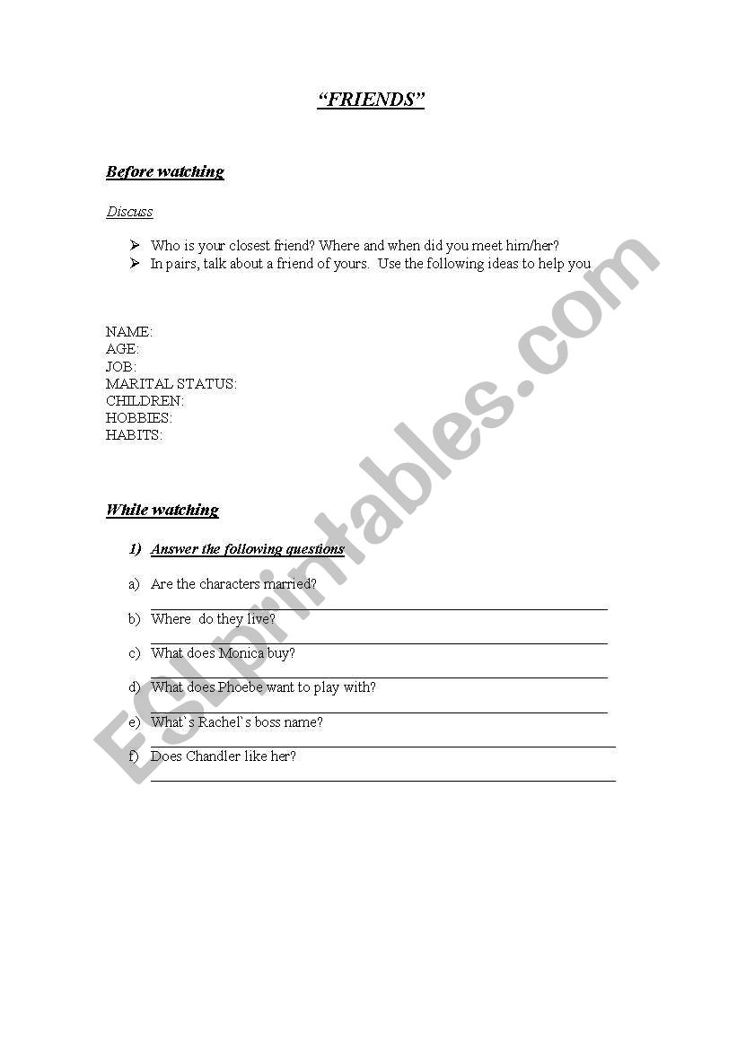 The Dollhouse Episode worksheet