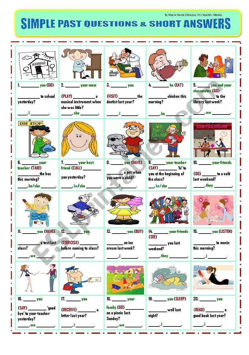 simple-past-questions-short-answers-esl-worksheet-by-mayrasiu