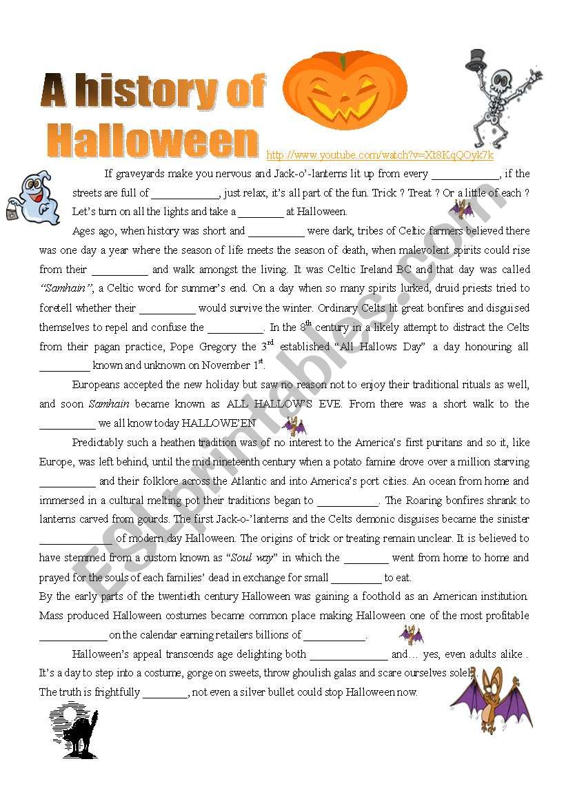 halloween history essay